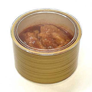 いろどり蓋(アクリル樹脂製蓋)丸・大盛り付け例